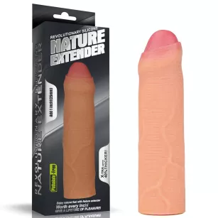 Add 1"" Revolutionary Silicone Nature Extender Uncircumcised