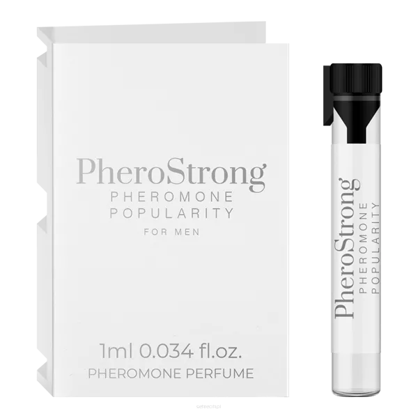 PheroStrong pheromone Popularity for Men - perfumy z feromonami dla mężczyzn na podniecenie kobiet