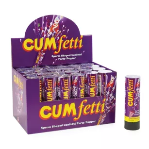 Cumfetti - confetti w kształcie plemników