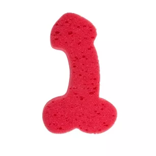 Bath Sponge Penis - 19cm Red