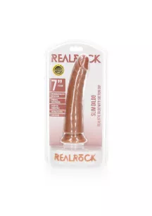 Slim Realistic Dildo with Suction Cup - 7""""/ 18 cm