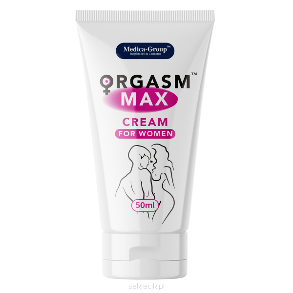 Orgasm Max CREAM for Women 50ml - Krem Intymny Potęgujący Orgazm