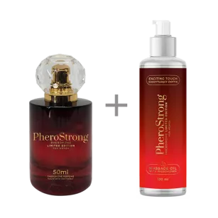 PheroStrong Limited Edition for Women - Perfum 50ml + Massage Oil 100ml