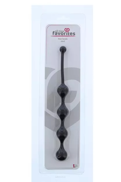 ALL TIME FAVORITES FOUR BEADS ANAL BLACK