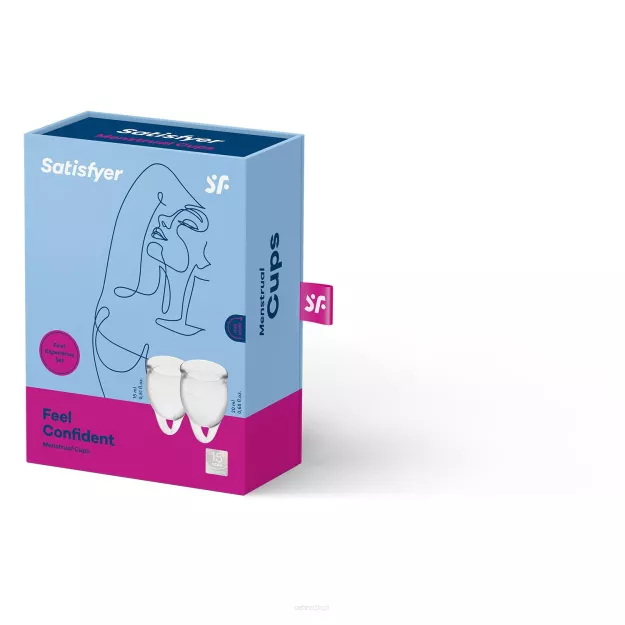 Tampony - Feel Confident Menstrual Cup (transparent)