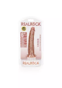 Slim Realistic Dildo with Suction Cup - 6""""/ 15,5 cm