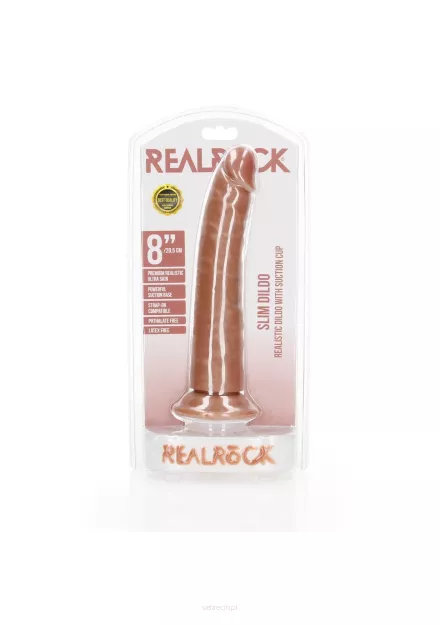 Slim Realistic Dildo with Suction Cup - 8