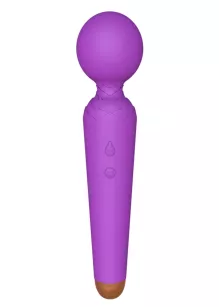 Stymulator-Rechargeable Power Wand USB 10 Functions - Purple