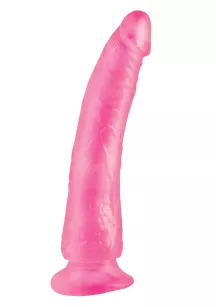 Slim 7 Inch with Suction Cup Pink