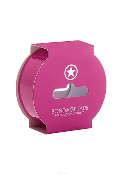 ffNon Sticky Bondage Tape - 17,5 Meter - Pink