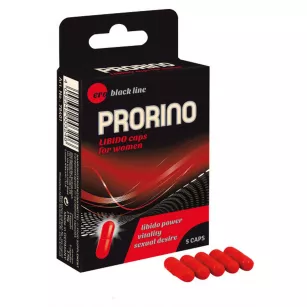 PRORINO Women- 5pcs black line Libido Caps