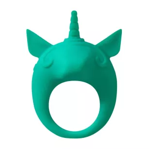 Pierścień- Vibrating Cockring MiMi Animals Unicorn Alfie green