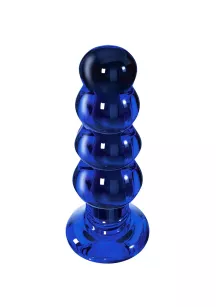 The Radiant Glass Buttplug Blue
