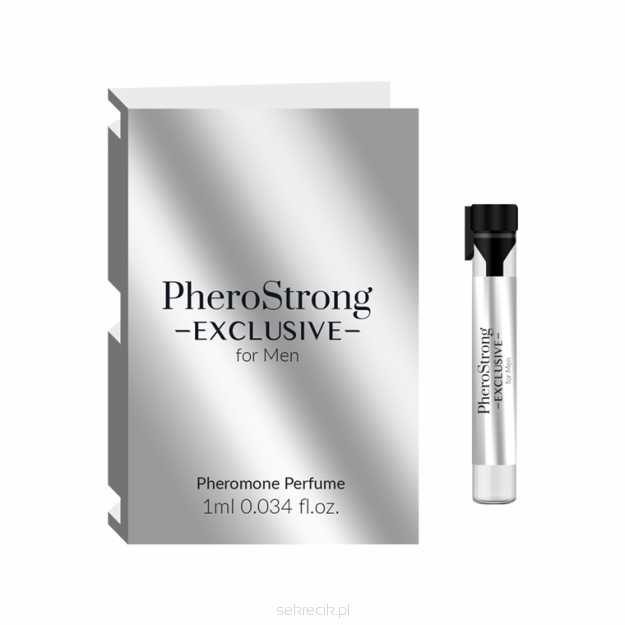 Perfumy z feromonami dla mężczyzn na podniecenie kobiet - PheroStrong Exclusive for Men 1ml