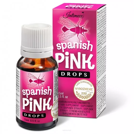 SPANISH PINK DROPS 15ml - Hiszpańska Mucha