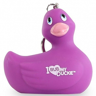 I Rub My Duckie | Keychain (Purple)