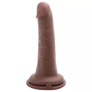 Me You Us Silicone Ultra Cock Caramel 6.5in