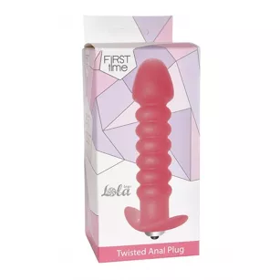 Plug -Twisted Anal Plug Pink