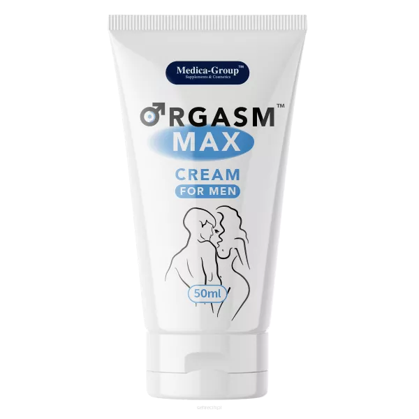 Orgasm Max CREAM for Men 50ml - Krem Intymny na Mocną i Długą Erekcję