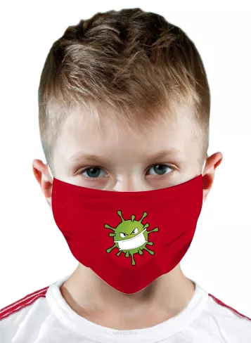 Maseczka ochronna wielokrotnego użytku - Mask-Child-4