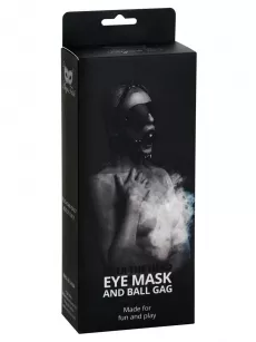 Maska-Eye Mask With Ball Gag