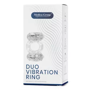Podwójny pierścień wibracyjny - Duo Vibration Ring by Medica-Group