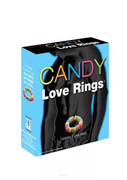 Candy Love Rings 3pcs Assortment