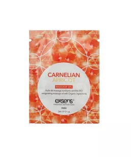 CARNELIAN APRICOT Organic Massage Oil with stones (3 ml x 10 szt.)