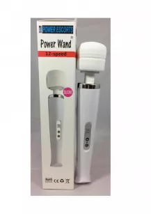 Powerwand  white eu plug big size wand massager