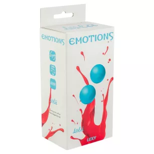 Vaginal balls without a loop Emotions Lexy Medium turquoise