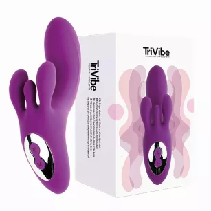 FeelzToys - TriVibe G-Spot Vibrator with Clitoral & Labia Stimulation Purple